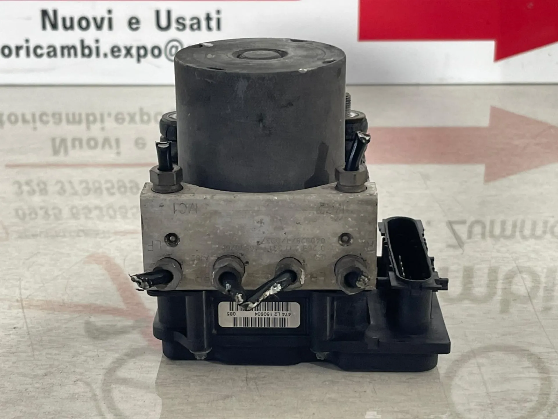ABS con codice 0265800315 da 71719584 FIAT Punto Berlina 5P 3° Serie con codice motore 188A9000 Diesel 1300