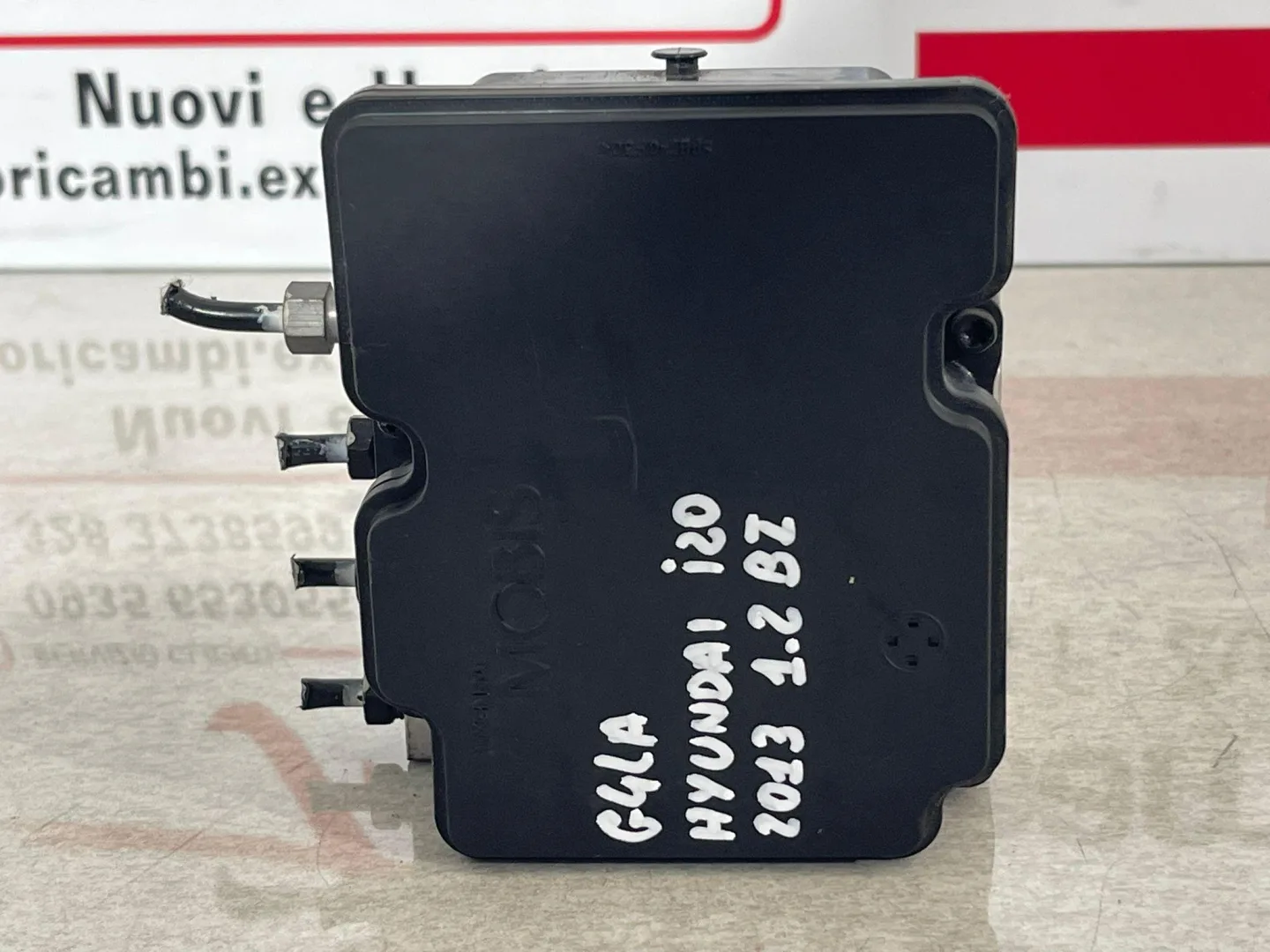 ABS con codice 58900-1J270 da 589101J270 HYUNDAI i20 1° Serie con codice motore G4LA Benzina 1200