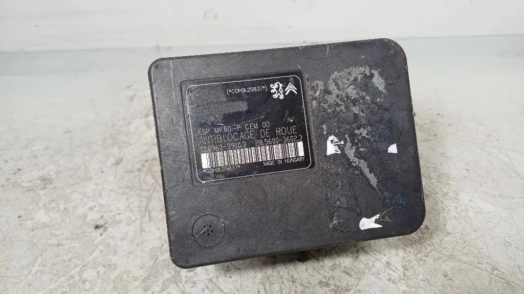 ABS CITROEN C3 Picasso 10.0960-3910.3/28.5600-3602.3/9666392480 DV6ATED4/9HX diesel 1560 (08>)