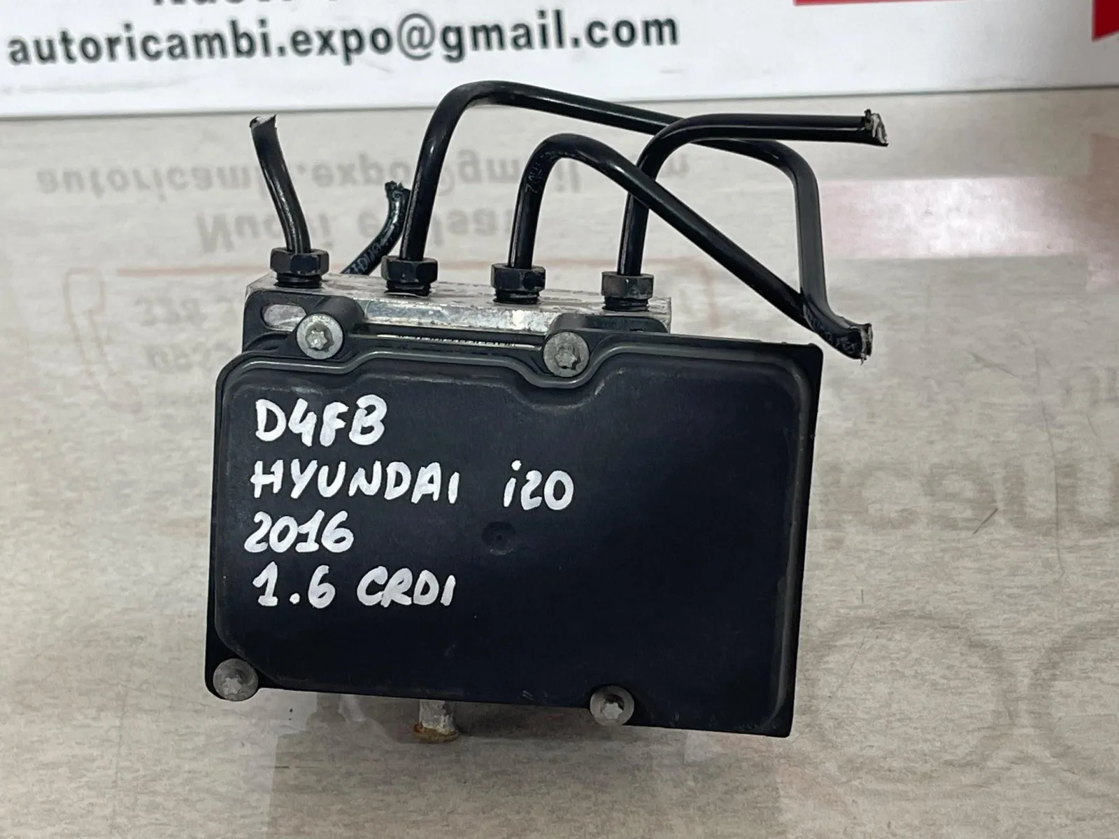 ABS con codice 99011 E0098 da 58920C8200 HYUNDAI i20 2° Serie con codice motore D4FB Diesel 1600