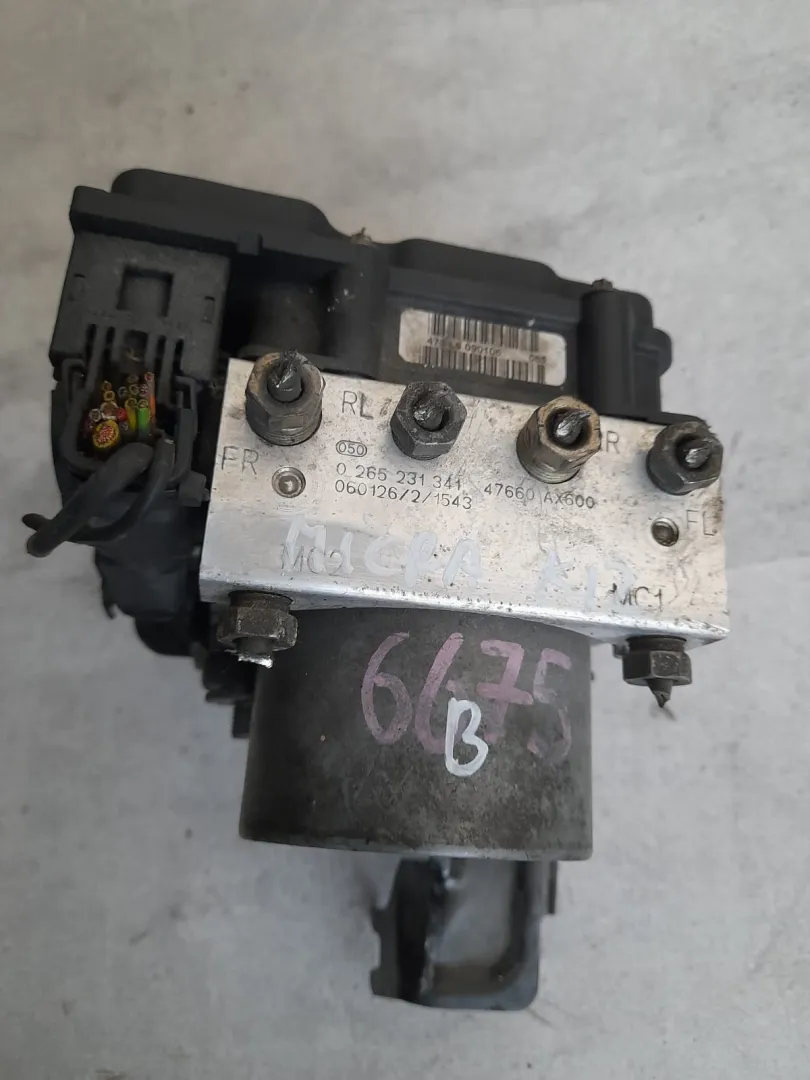 ABS Nissan Micra 1.2 B del 2003 CODICE RICAMBIO : 0265231341