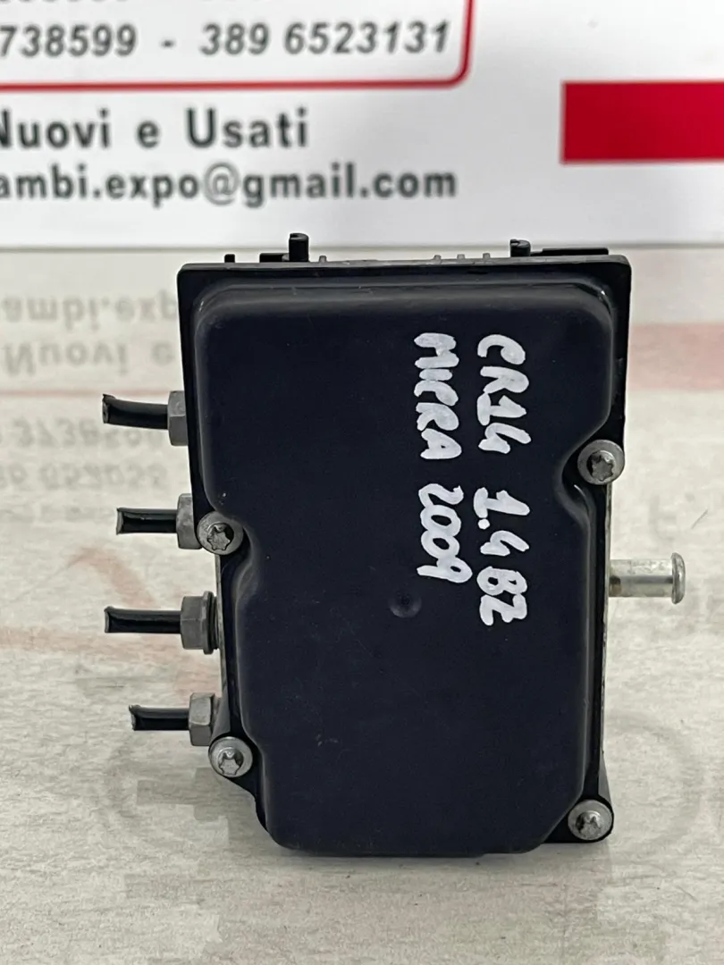 ABS con codice 0265231732 da 47660BG02B NISSAN Micra 6° Serie con codice motore CR14 Benzina 1400