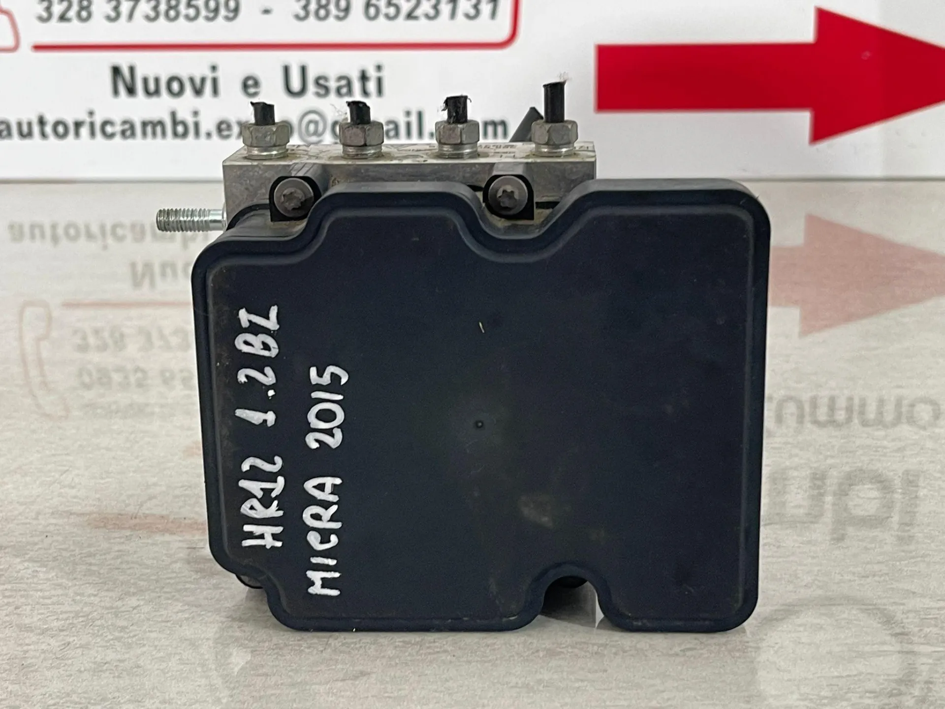 ABS con codice 476603HN5A da NISSAN Micra 7° Serie con codice motore HR12 Benzina 1200 (10>16)