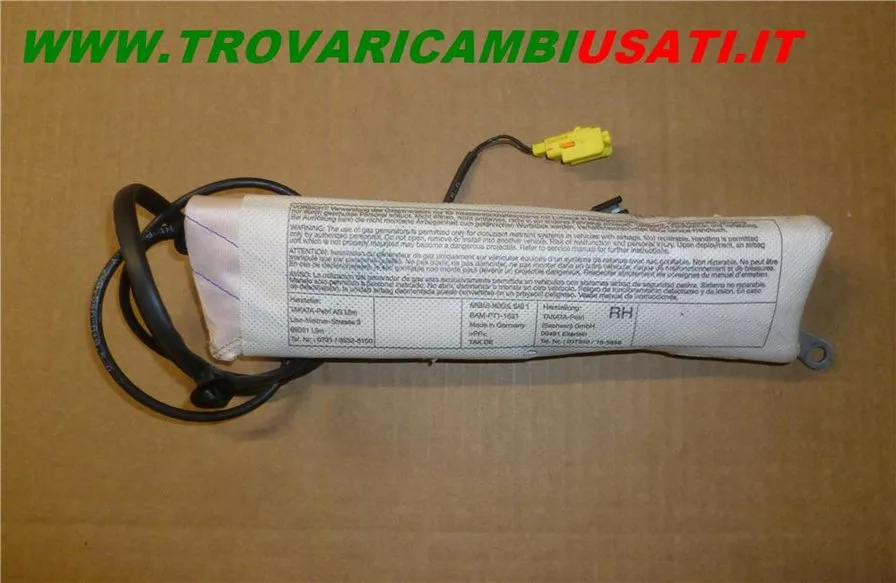 DISPOSITIVO AIRBAG LAT. ANT.D. 3 AUDI Q5 SEAT - IBIZA - 2008 > 2012, SEAT - IBIZA - 2012 > 2015, SEAT - IBIZA - 2015 > 2017, SEAT - IBIZA ST - 2010 > 2012, S... CODICE/I: 999-U59030 OE 6R0880242 OE...