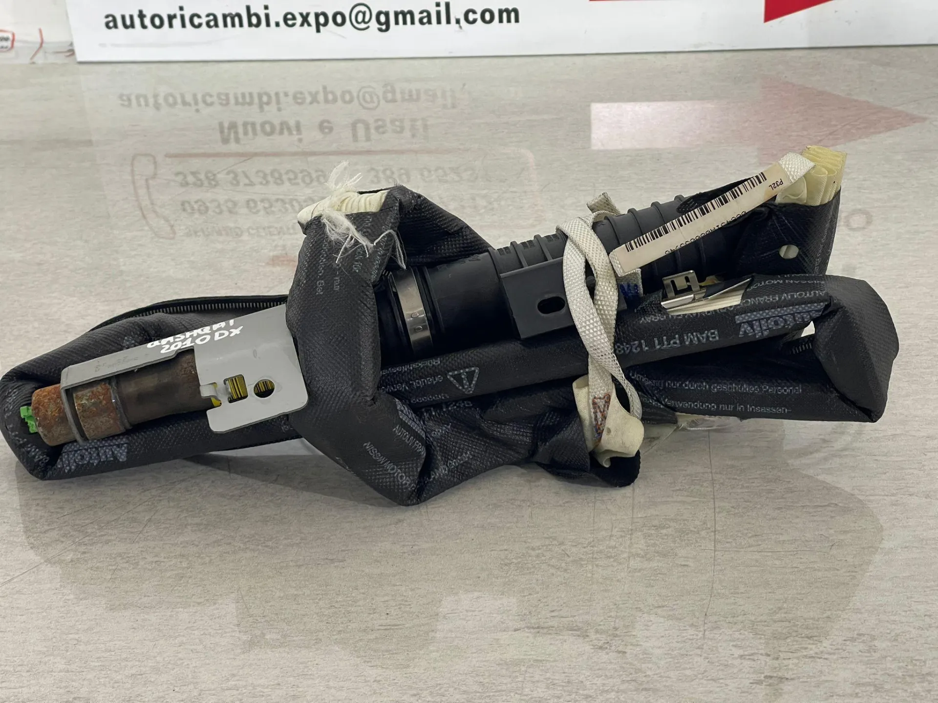AIRBAG A TENDINA LATERALE PASSEGGERO con codice 985P0JD00A da NISSAN Qashqai 2° Serie (10>13)