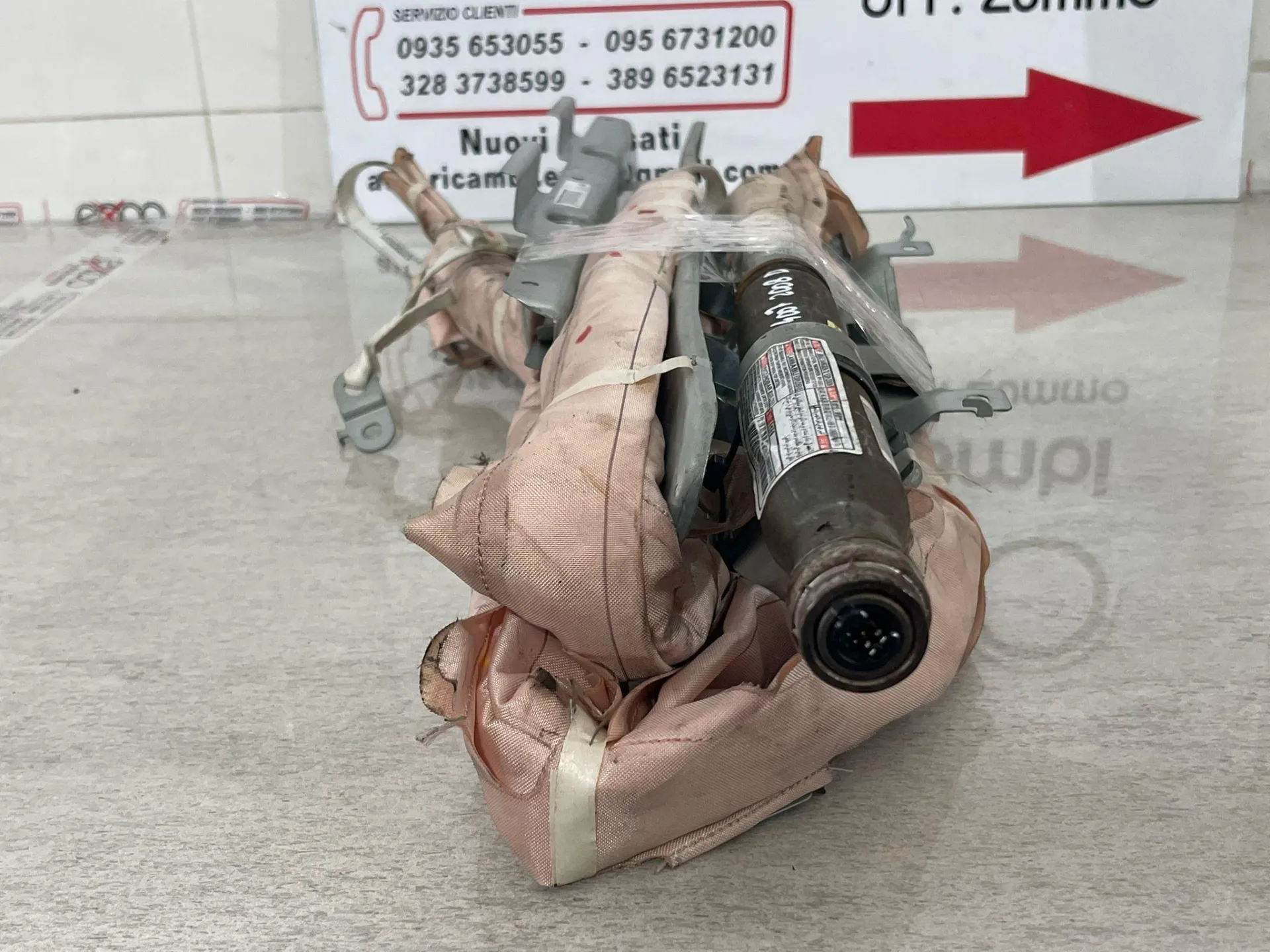 AIRBAG A TENDINA LATERALE PASSEGGERO con codice BAM-PT1-1678 da PEUGEOT 4007 1° Serie (07>)