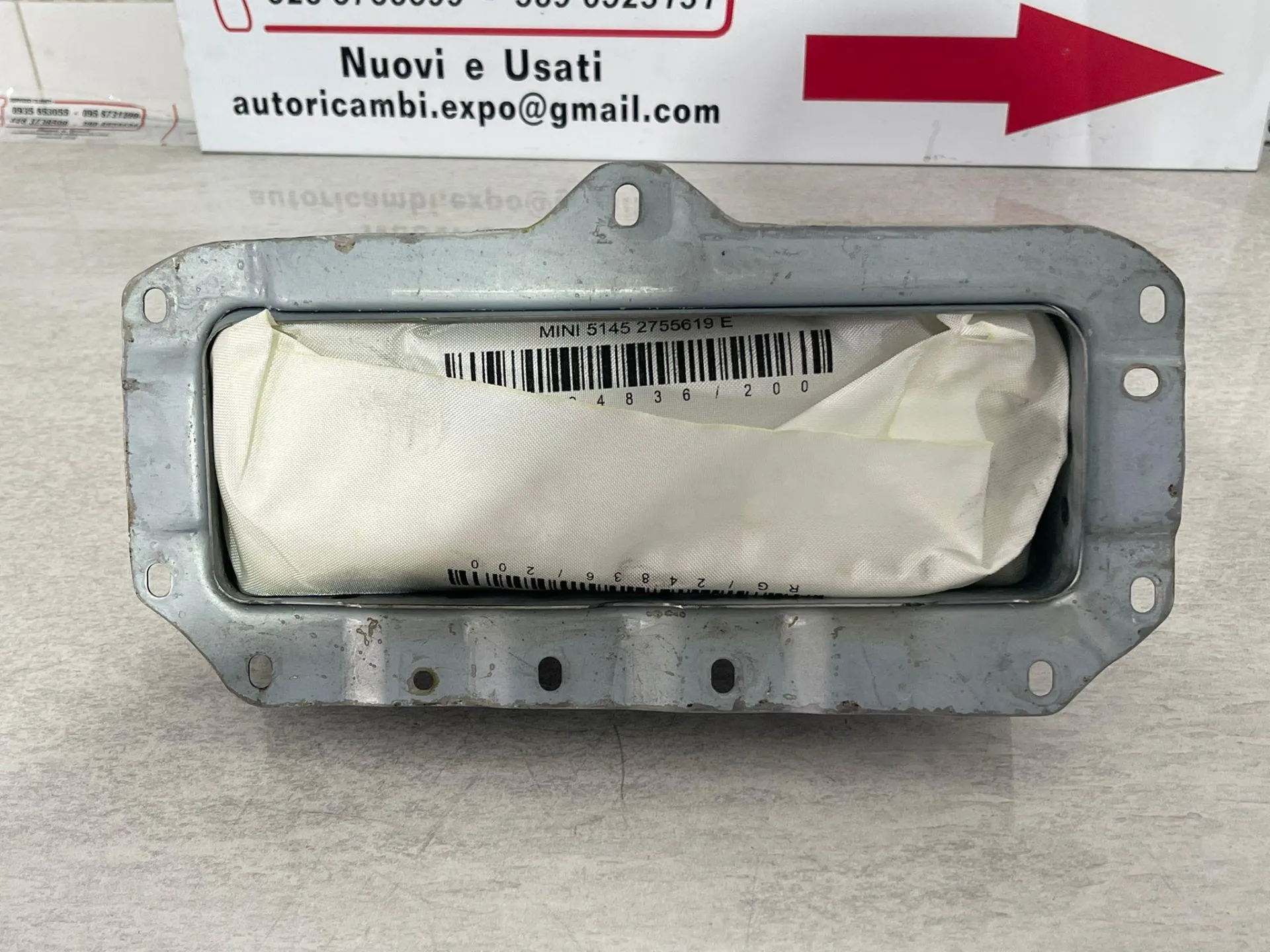 AIRBAG PASSEGGERO con codice 275573502 da MINI Cooper 2° Serie (06>13)