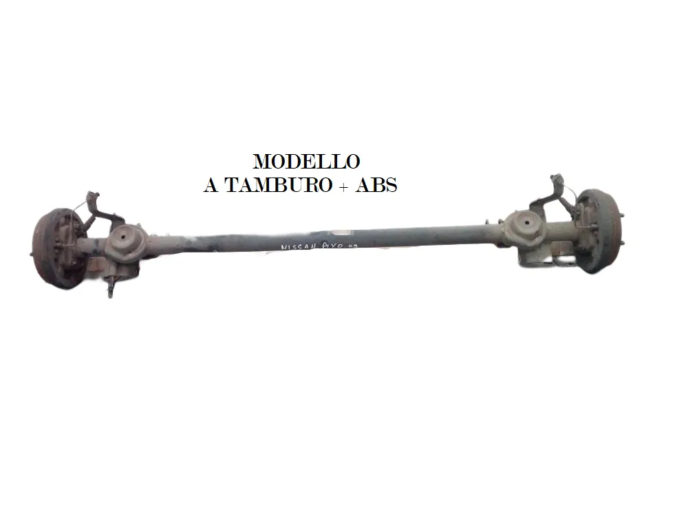 ASSALE POSTERIORE con codice 430104A00C da PONTE POSTERIORE NISSAN Pixo 1° Serie con codice motore K10B/K10B Benzina 1000 (09>13)