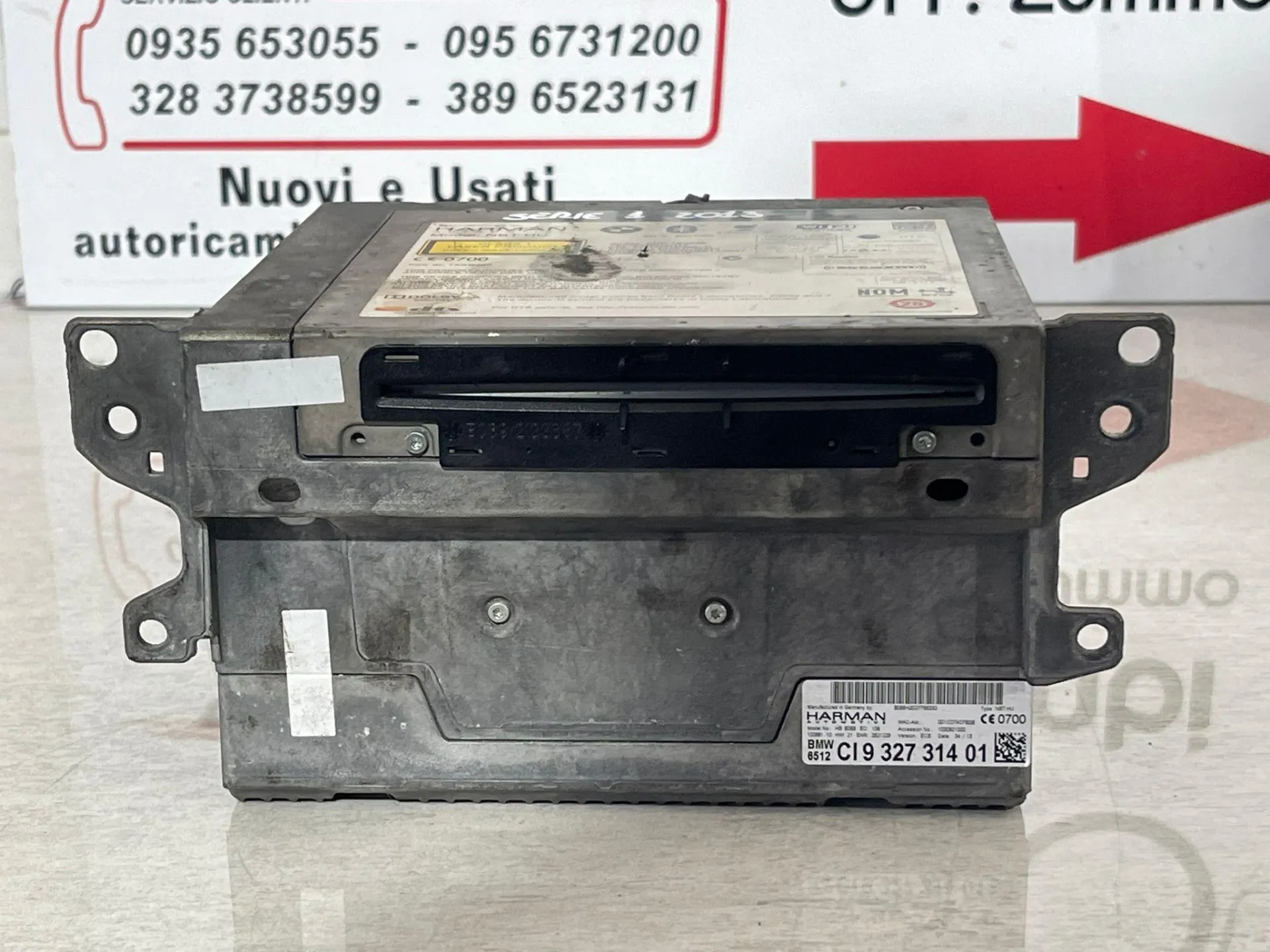 AUTORADIO con codice 932731401 da BMW Serie 1 (F21) (12>18)