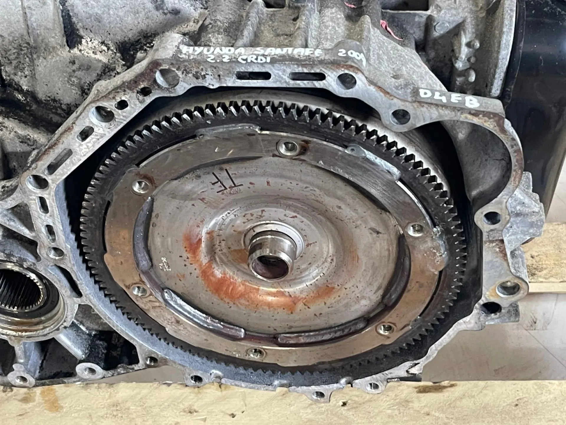 CAMBIO AUTOMATICO CON CONVERTITORE DI COPPIA con codice con codice motore D4EB da HYUNDAI Santa Fe 3° Serie Diesel 2200 (06>12)