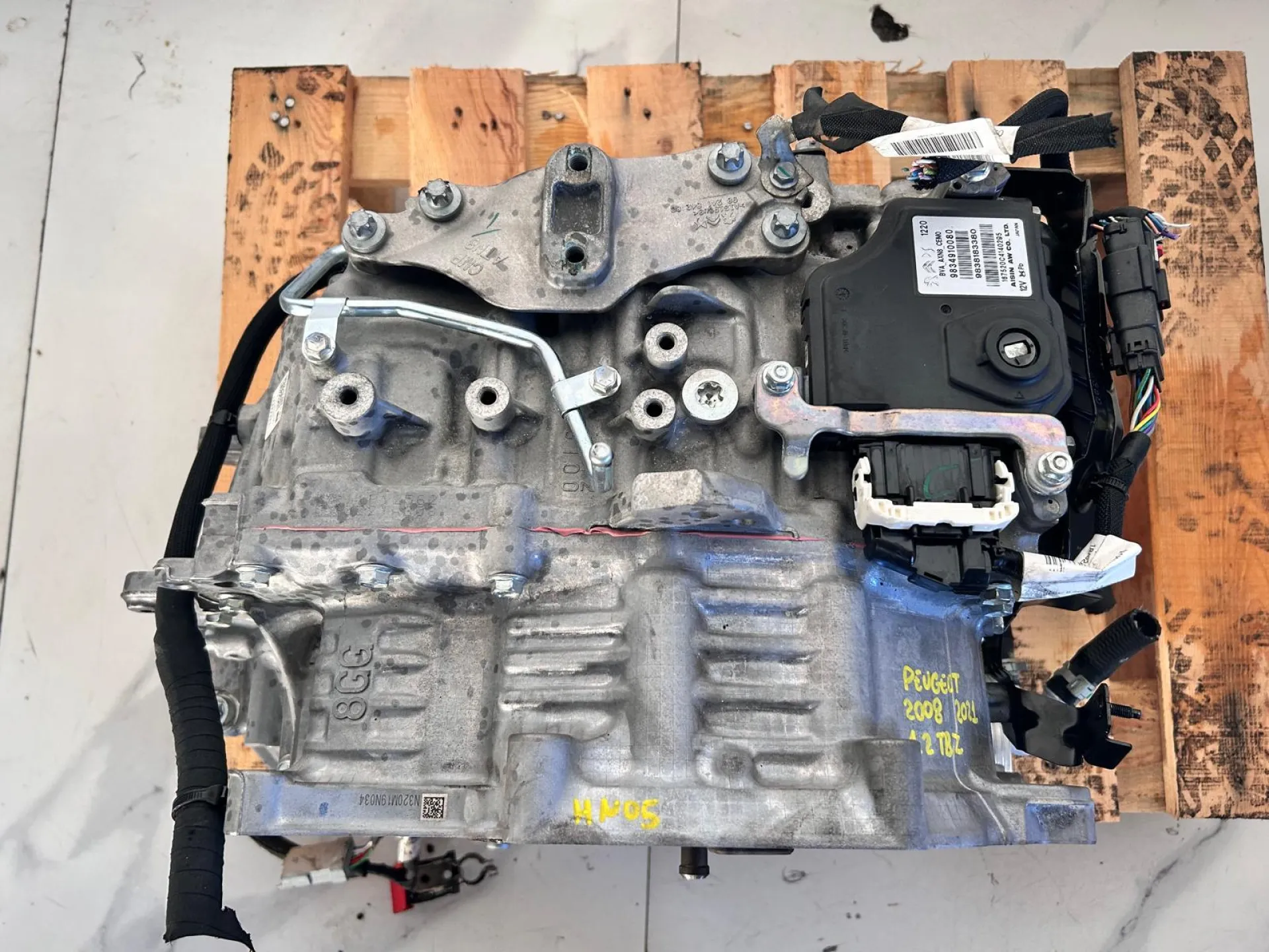 CAMBIO AUTOMATICO CON CONVERTITORE DI COPPIA con codice 9834910080 da PEUGEOT 2008 Serie Benzina 1200 (19>)