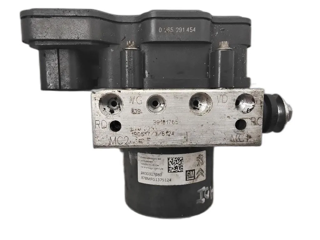 CENTRALINA ABS con codice 0265291454 9830317080 da CITROEN C3 Serie DV5RD-YHY-YH01 diesel 1499 (16>)