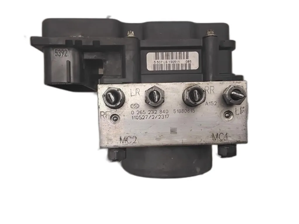 CENTRALINA ABS con codice 0265232840 51880815 da FIAT 500 Serie 199B1000 diesel 1248 (07>14)
