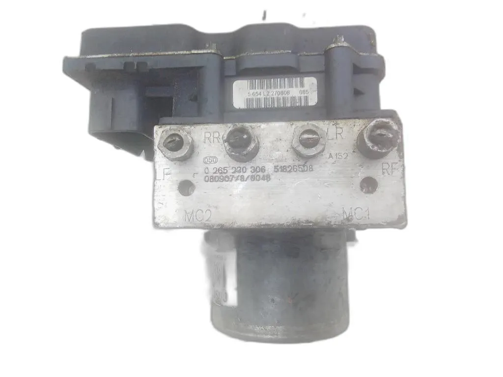 CENTRALINA ABS con codice 0265230306 51826508 da FIAT Grande Punto 2° Serie Benzina 1 (08>10)