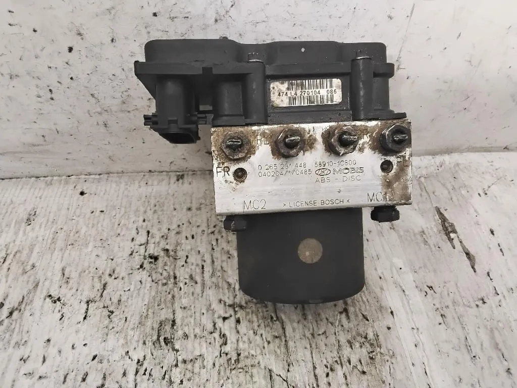 CENTRALINA ABS con codice 0265231448 58910-1C800 da HYUNDAI Getz 1° Serie D3EA diesel 1493 (02>05)