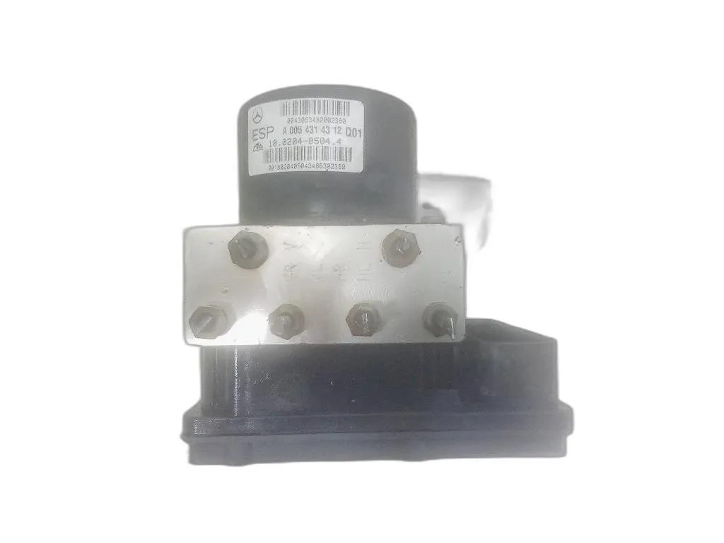 CENTRALINA ABS con codice 10.0204-0504.4 A0054314312 da MERCEDES CLK Coupé W209 646963 diesel 2148 (02>)