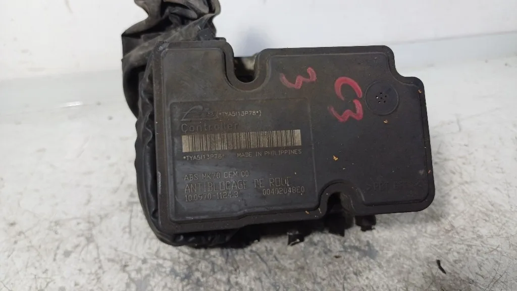 CENTRALINA ABS CITROEN C3 1° Serie 10.0970-1124.3//10.0207-0064.4 TU1A benzina 1124 (02>05)