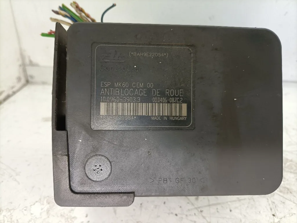 CENTRALINA ABS CITROEN C3 Picasso 9665370880/10.0206-0359.4/10.0960-3903.3 DV6ATED4-9HX-9H02 diesel 1560 (08>)