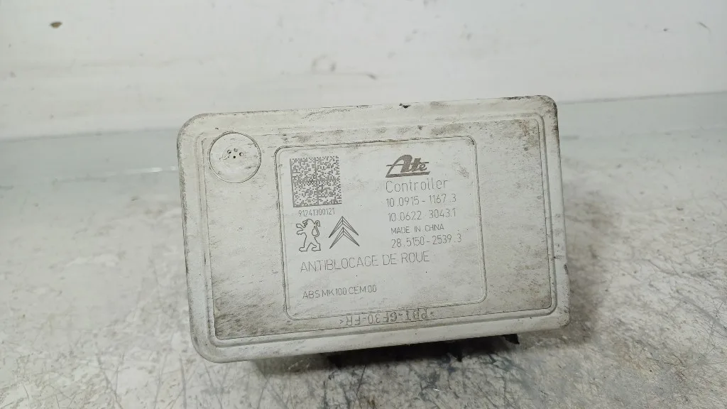 CENTRALINA ABS CITROEN C3 2° Serie 10.0915-1167.3//10.0220-0121.4 TU1AE5-HFV-HF01 bifuel/gas 1124 (05>10)
