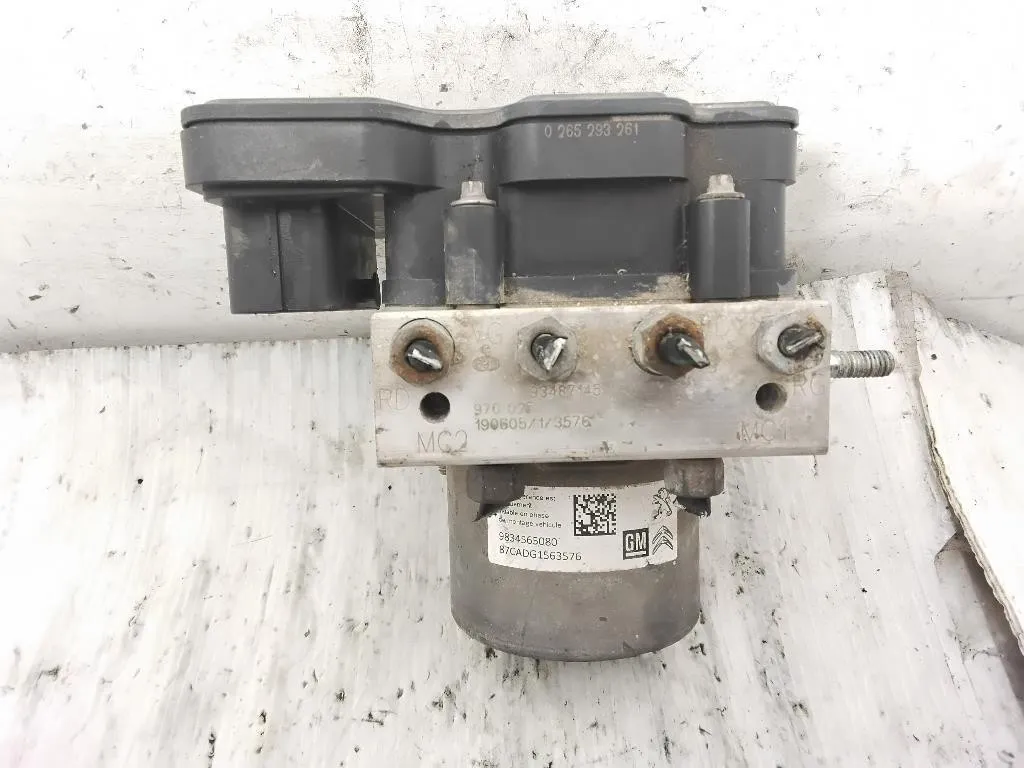 CENTRALINA ABS con codice 02652932619834565080 da OPEL Crossland Serie (X) D15DT (DV5RD) diesel 1499 (17>)