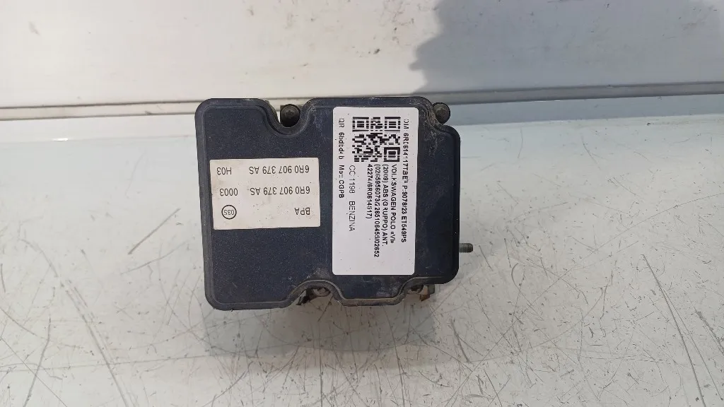 CENTRALINA ABS VOLKSWAGEN Polo 5° Serie 6R0614117TBEF CGPB benzina 1198 (09>17)