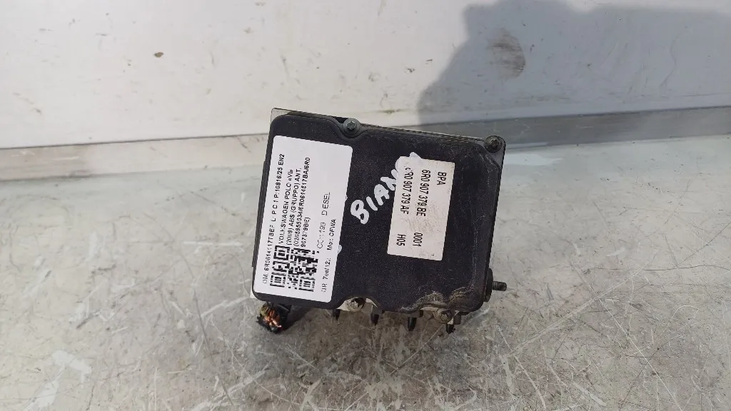 CENTRALINA ABS VOLKSWAGEN Polo 5° Serie 6R0614117TBEF CFWA diesel 1199 (09>17)