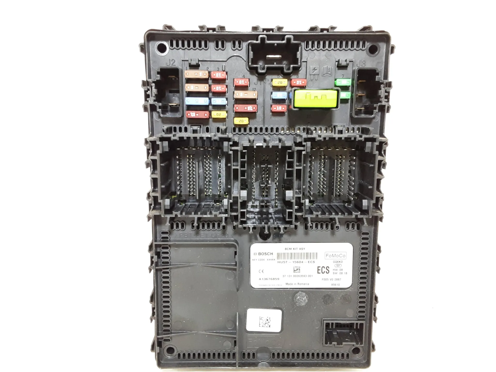 CENTRALINA BCM con codice HU5T15604ECS da FORD EcoSport Serie con codice motore SFJL/SFJL Benzina 1000 (12>)