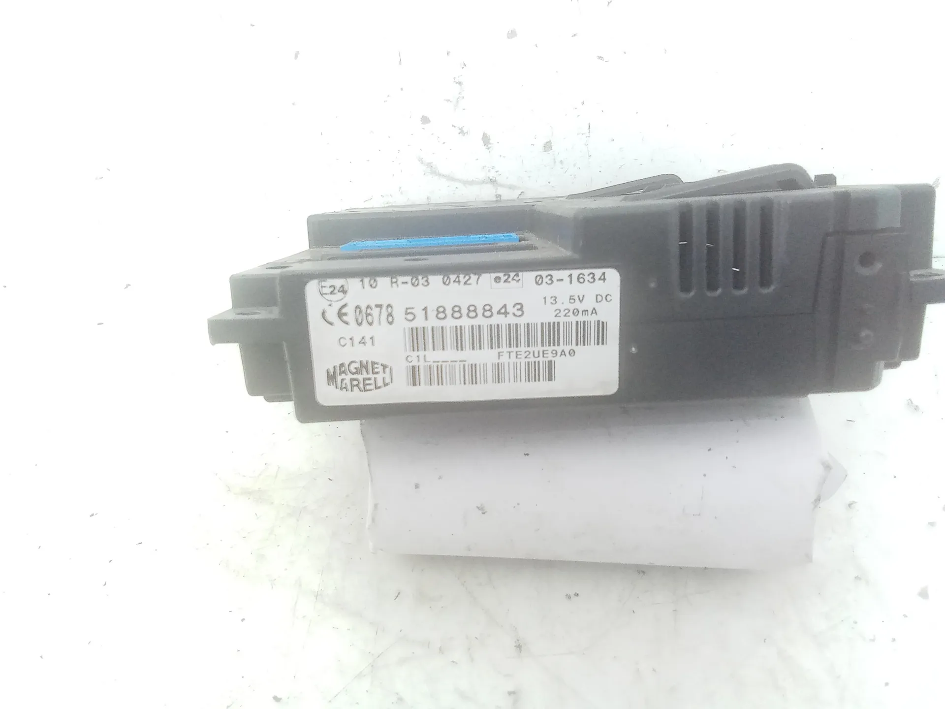 CENTRALINA BLUE & ME con codice 51888843 da FIAT Punto EVO Diesel 1300 (09>12)