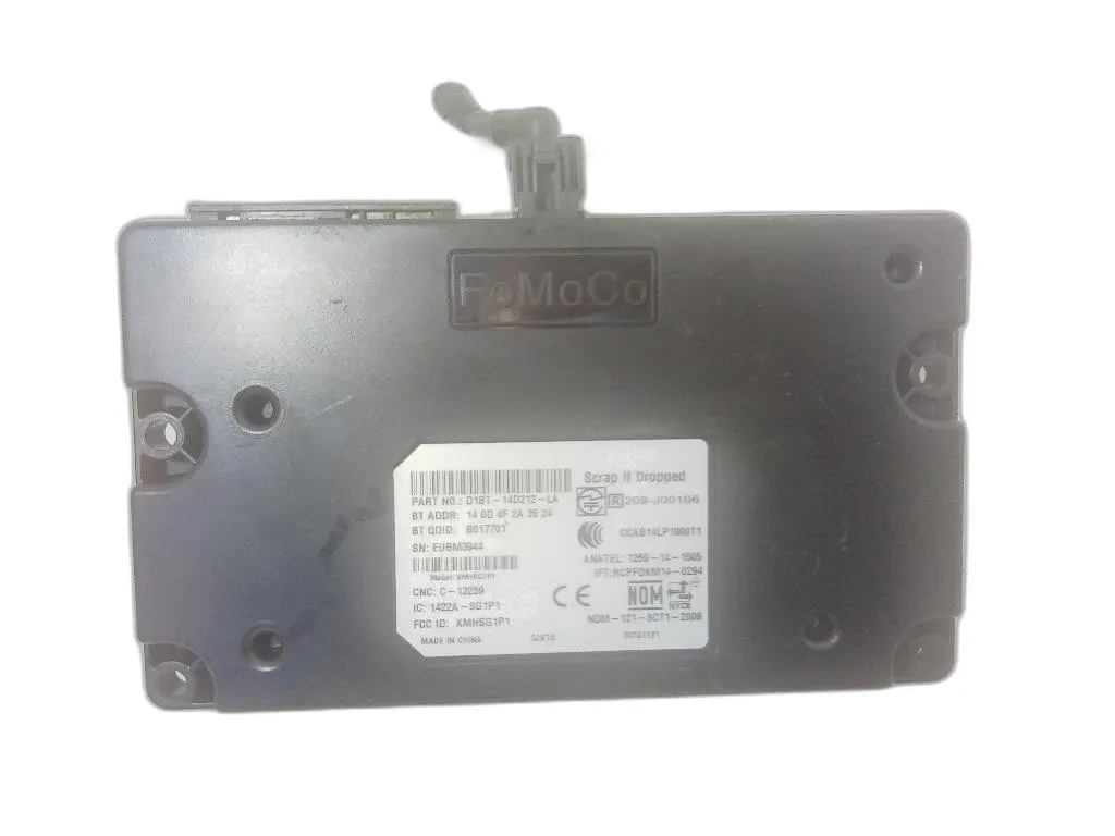 CENTRALINA BLUE & ME con codice D1BT-14D212-LA da FORD Fiesta 6° Serie RTJB/D Bifuel/Gas 1388 (08>17)
