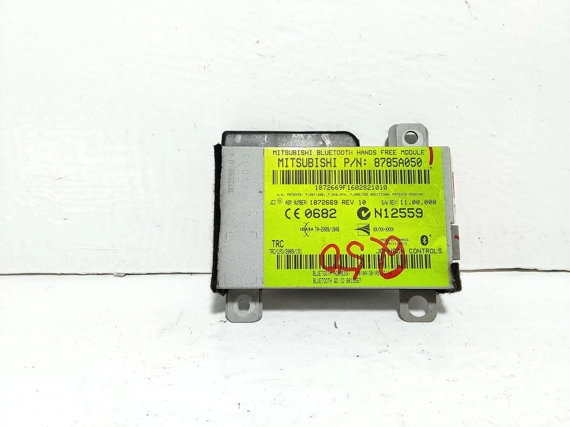 CENTRALINA BLUETOOTH TELEFONO con codice 1872669 da CITROEN C4 Aircross (12>)