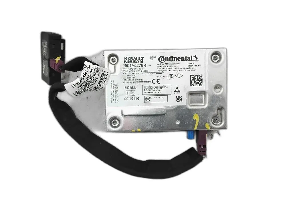 CENTRALINA BLUETOOTH TELEFONO con codice 2591A5278R da DACIA Sandero Serie (21>)