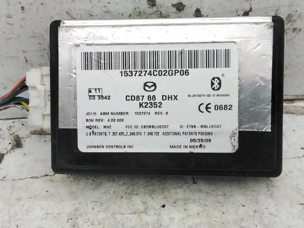 CENTRALINA BLUETOOTH TELEFONO con codice CD8766DHX da MAZDA 5 Serie (10>13)