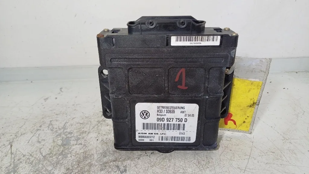 CENTRALINA CAMBIO AUTOMATICO VOLKSWAGEN Touareg 1° Serie 09D927750D BKS diesel 2967 (02>06)