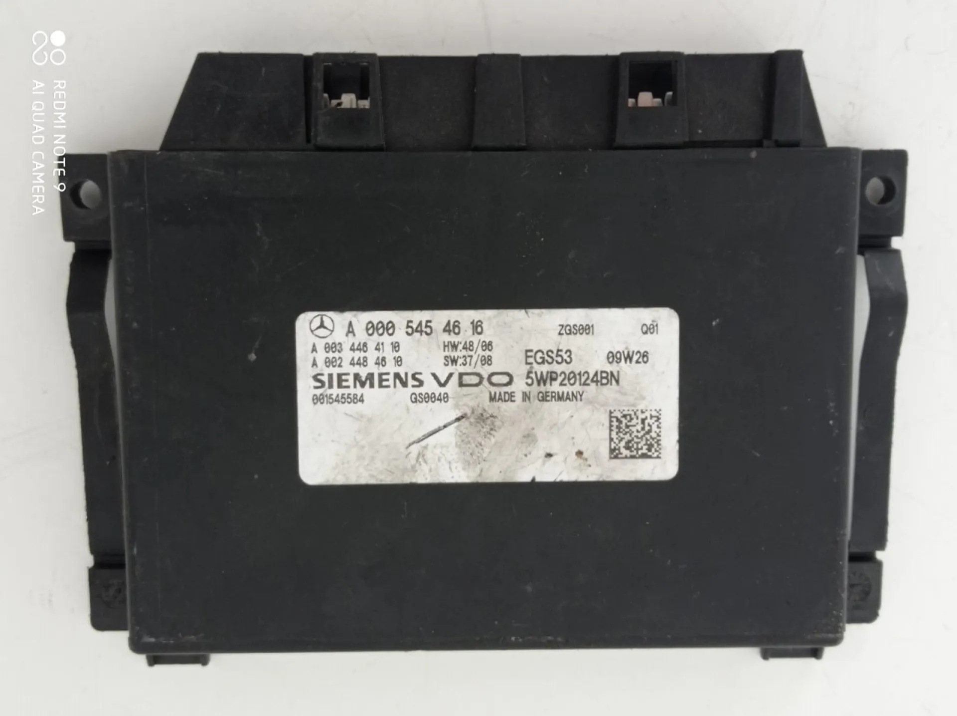 CENTRALINA CAMBIO AUTOMATICO con codice A0005454616 da MERCEDES Classe C Berlina W204 2° Serie Diesel 2200 (11>)