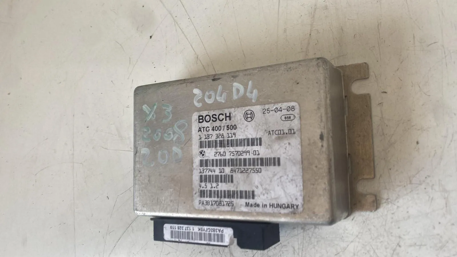 CENTRALINA CAMBIO con codice 1137328119 da BMW X3 1° Serie con codice motore 204D4/204D4 Diesel 2000 (04>10)