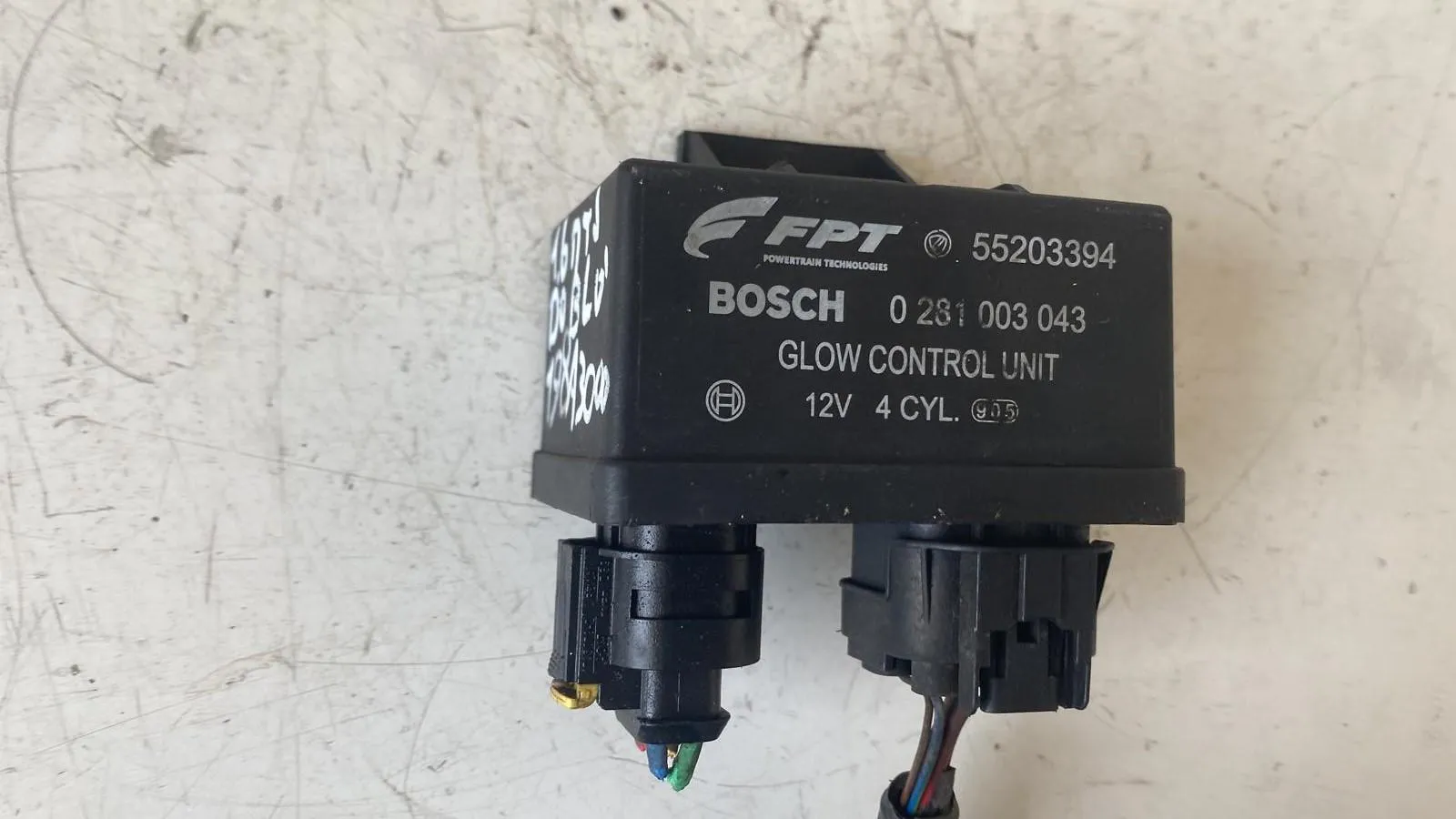 CENTRALINA CANDELETTE con codice 55203394 da FIAT Doblo Serie con codice motore 198A3000/198A3000 Diesel 1600 (09>)
