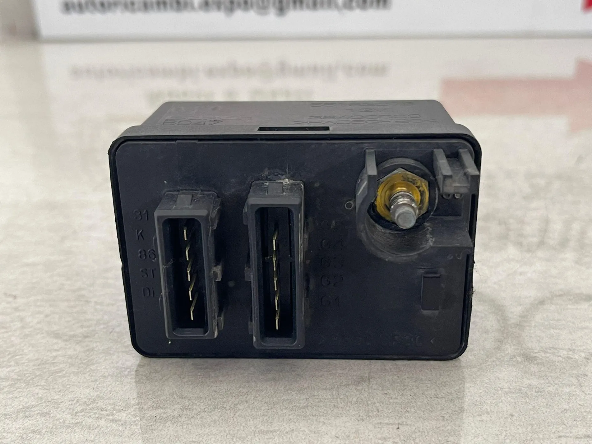 CENTRALINA CANDELETTE con codice 38430003 da 55193073 FIAT Panda 2° Serie con codice motore 188A8000 Diesel 1300