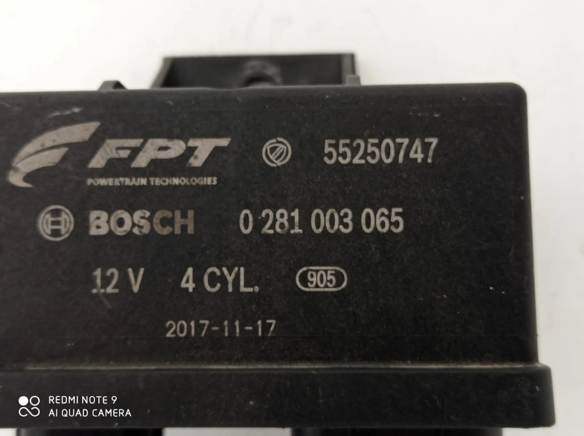 CENTRALINA CANDELETTE con codice 0281003065 da FIAT Tipo berlina 5p Diesel 1600 (15>)