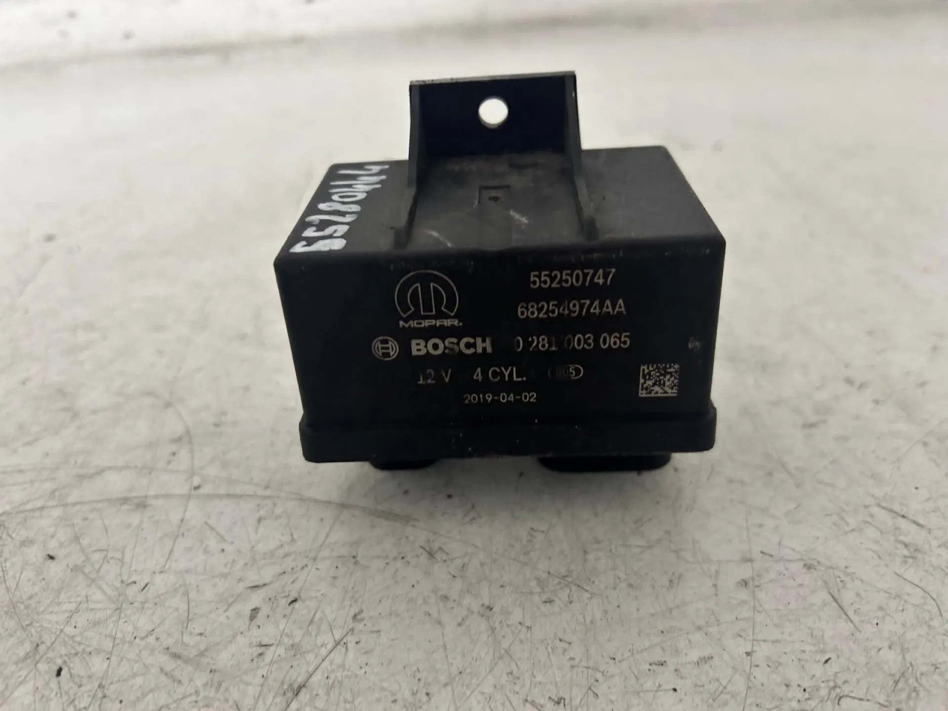 CENTRALINA CANDELETTE con codice 55250747 da JEEP Compass Serie Diesel 1600 (16>)