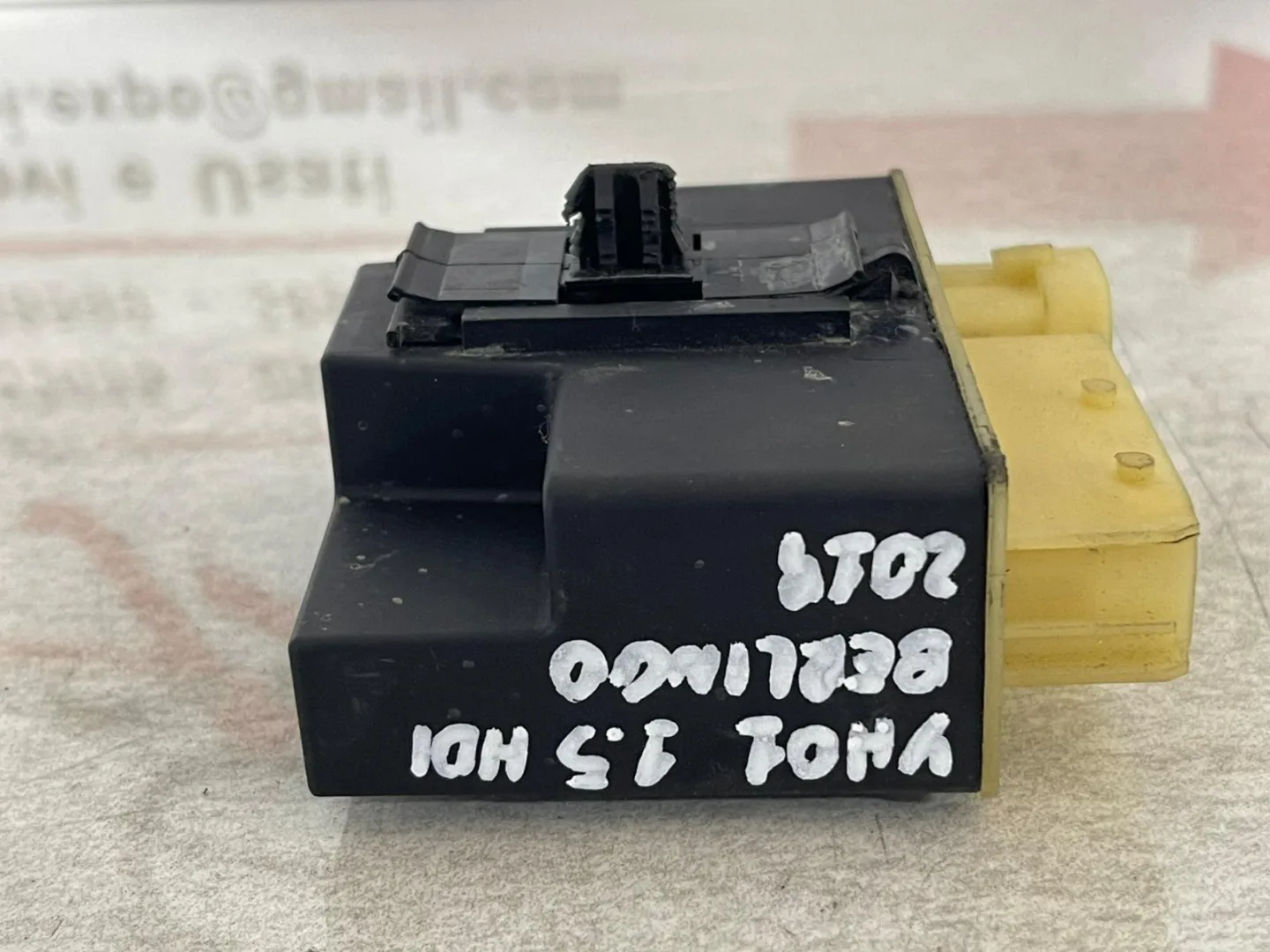 CENTRALINA CANDELETTE con codice 9662570880 da 9803299780 CITROEN Berlingo Serie con codice motore YH01 Diesel 1500