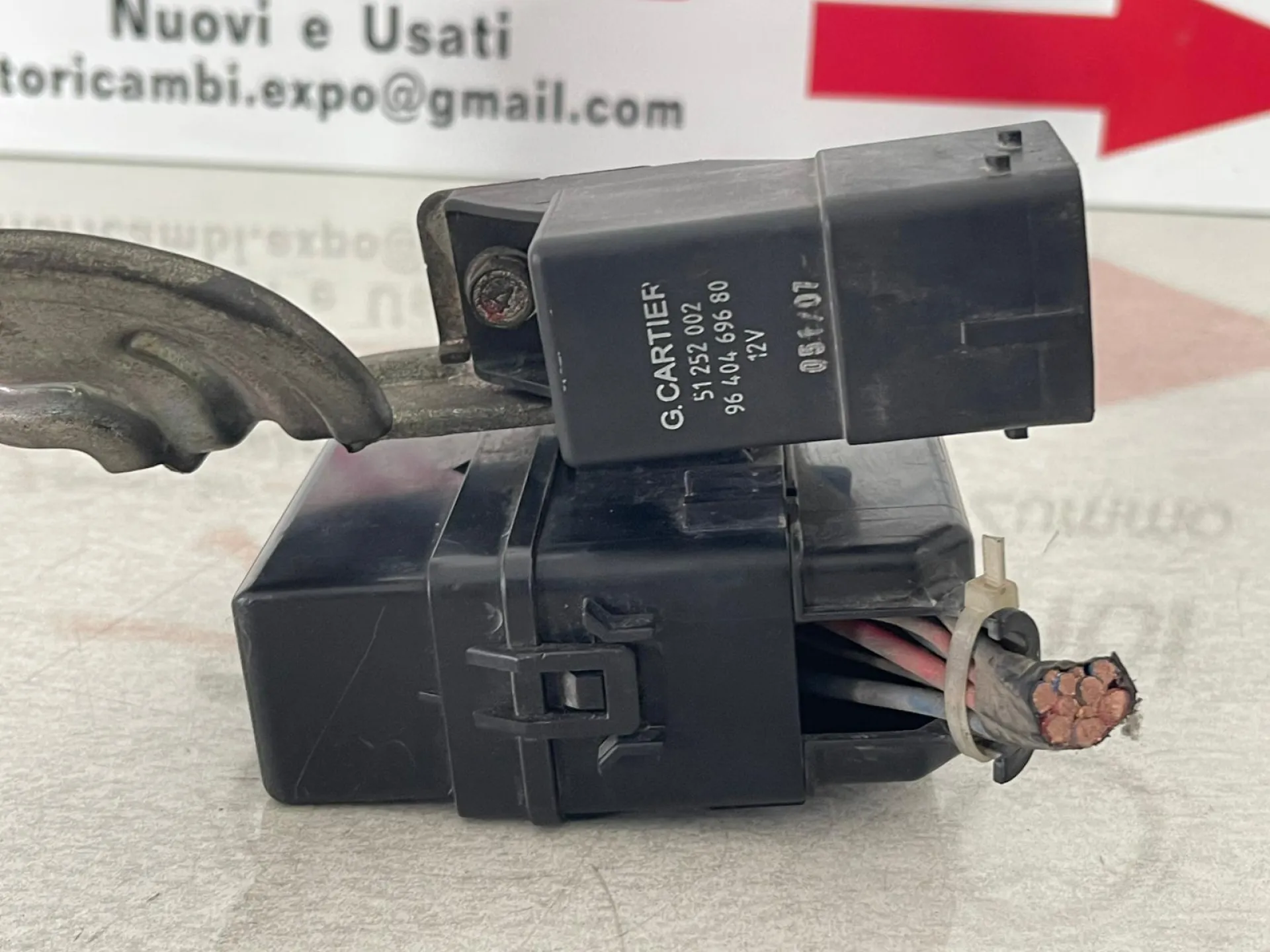 CENTRALINA CANDELETTE con codice 51252002 da 598140 PEUGEOT 4007 1° Serie con codice motore 4HN Diesel 2200
