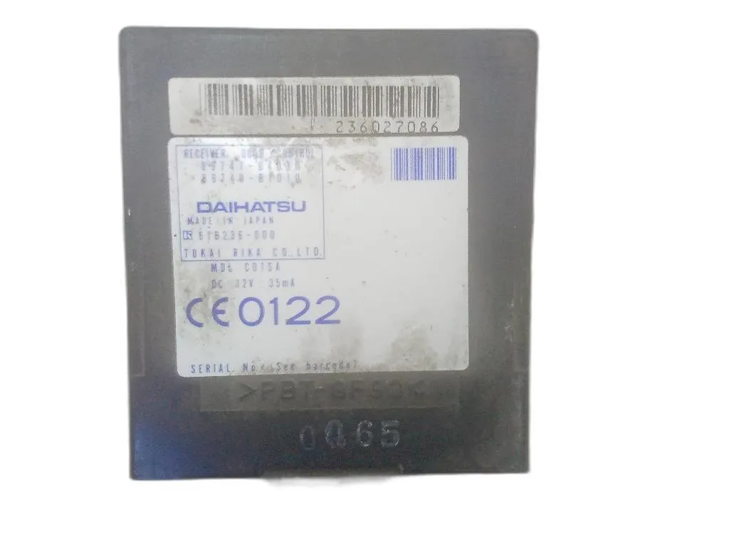 CENTRALINA CHIUSURA CENTRALIZZATA con codice 89741-B1030 da DAIHATSU Sirion 2° Serie 1KRFE benzina 998 (05>)