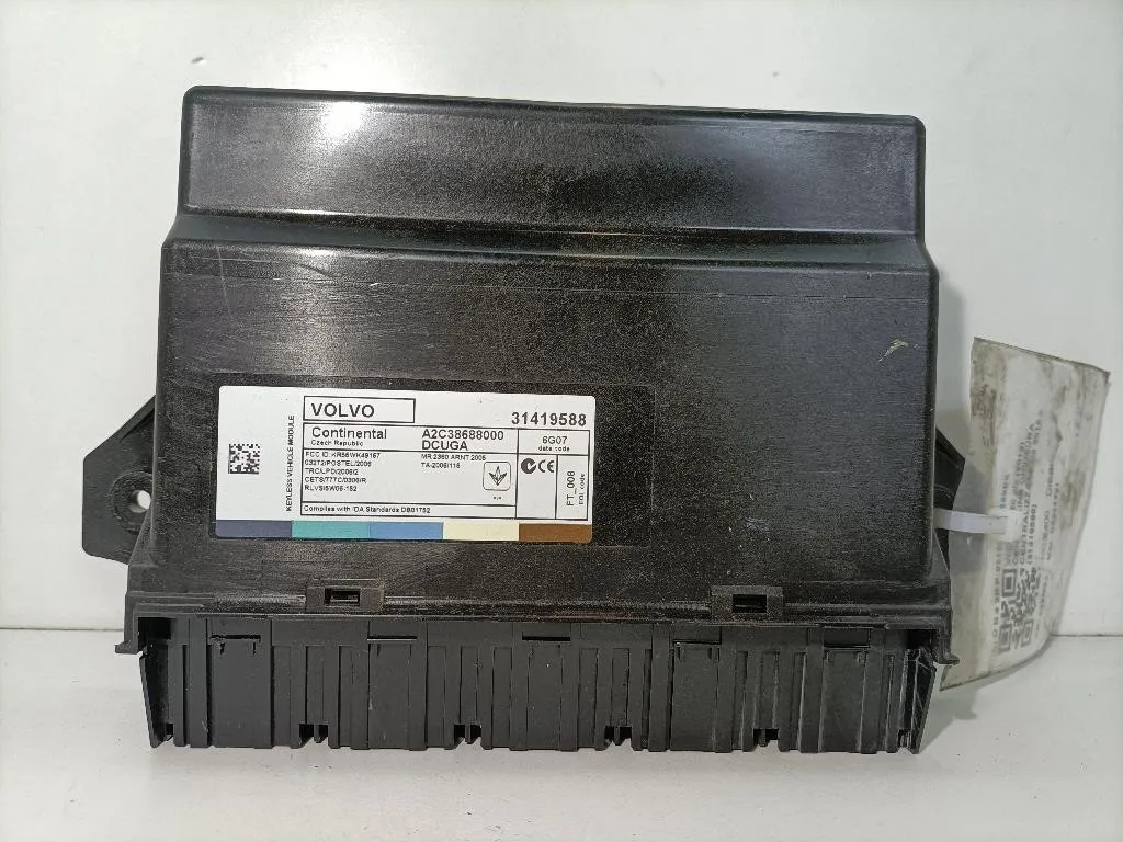 CENTRALINA CHIUSURA CENTRALIZZATA VOLVO V60 1° Serie 31419588 D5244T21 diesel 2400 (10>18)
