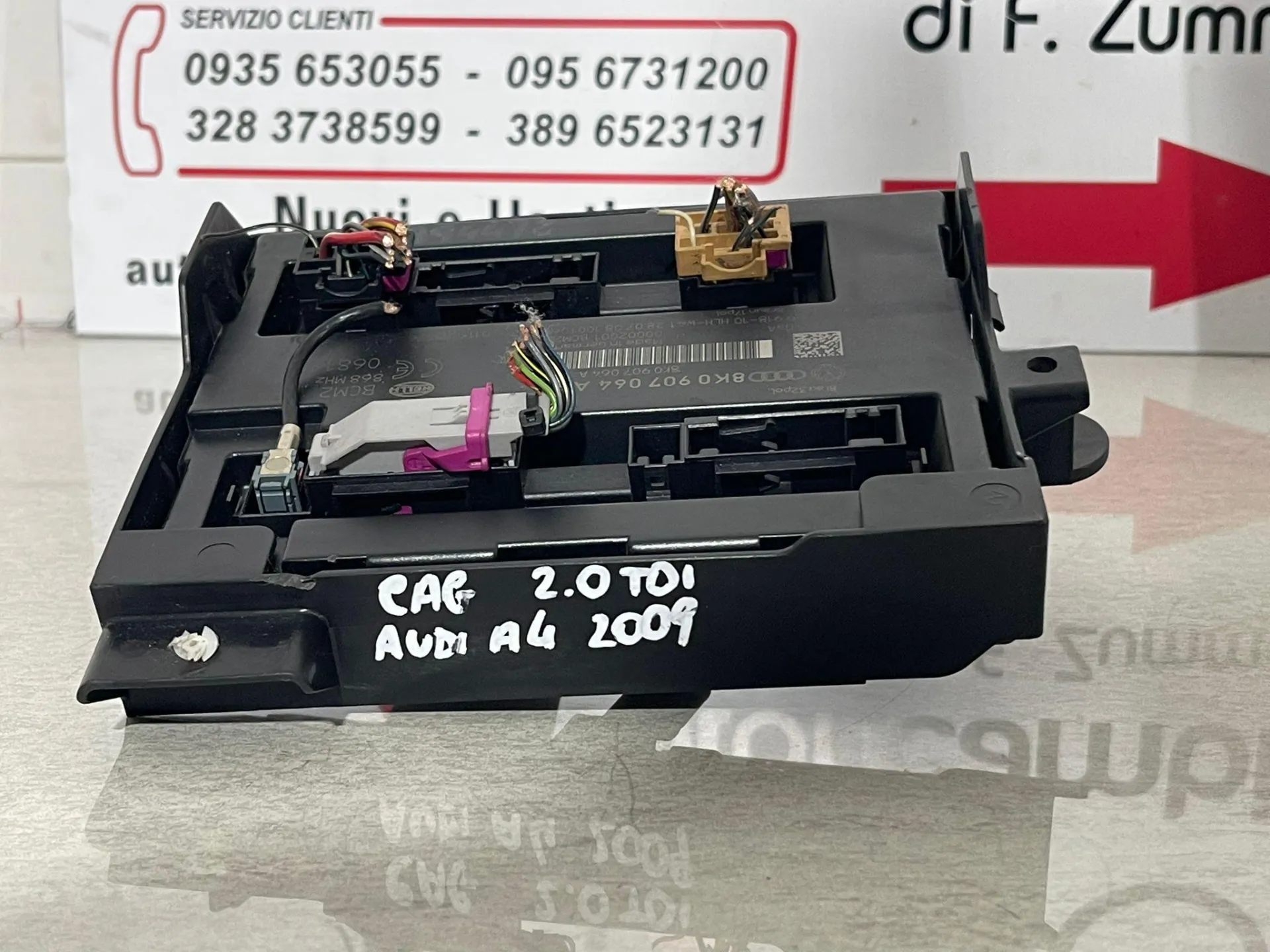 CENTRALINA COMFORT con codice 8K0907064A da AUDI A4 Berlina con codice motore CAG Diesel 2000
