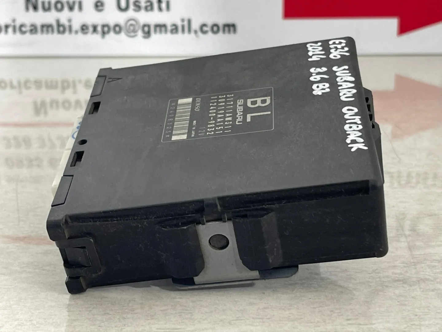 CENTRALINA COMFORT con codice 31711AM311 da SUBARU Outback Serie Benzina 3600