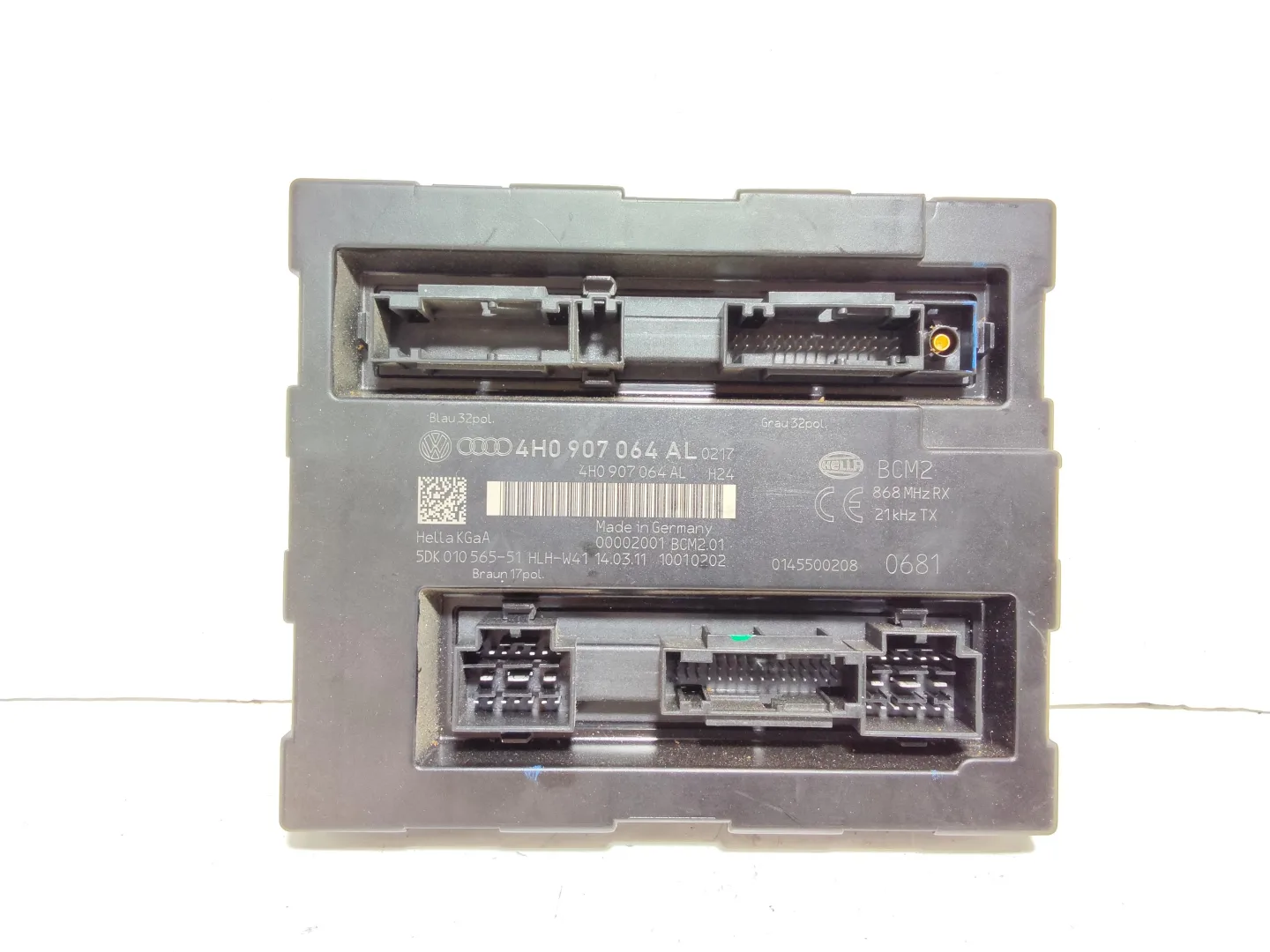 CENTRALINA COMFORT con codice 5DK01056551 da VOLKSWAGEN Touareg 2° Serie con codice motore CAS Diesel 3000 (10>)