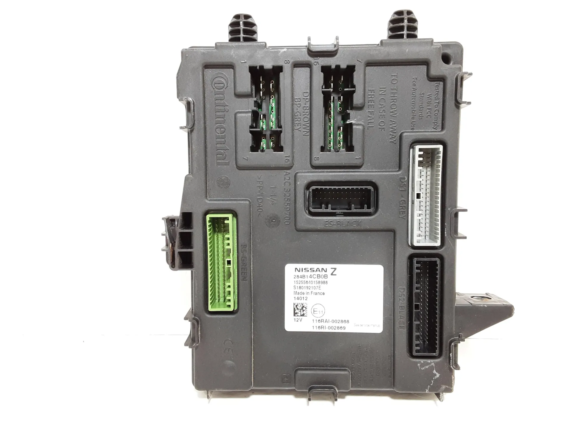 CENTRALINA COMFORT con codice 284B14CB0B da NISSAN Qashqai Serie con codice motore K9K/K9K 636, K9K 646 636, con codice motore K9K/K9K 636, K9K 646 646 Diesel 1500 (14>)