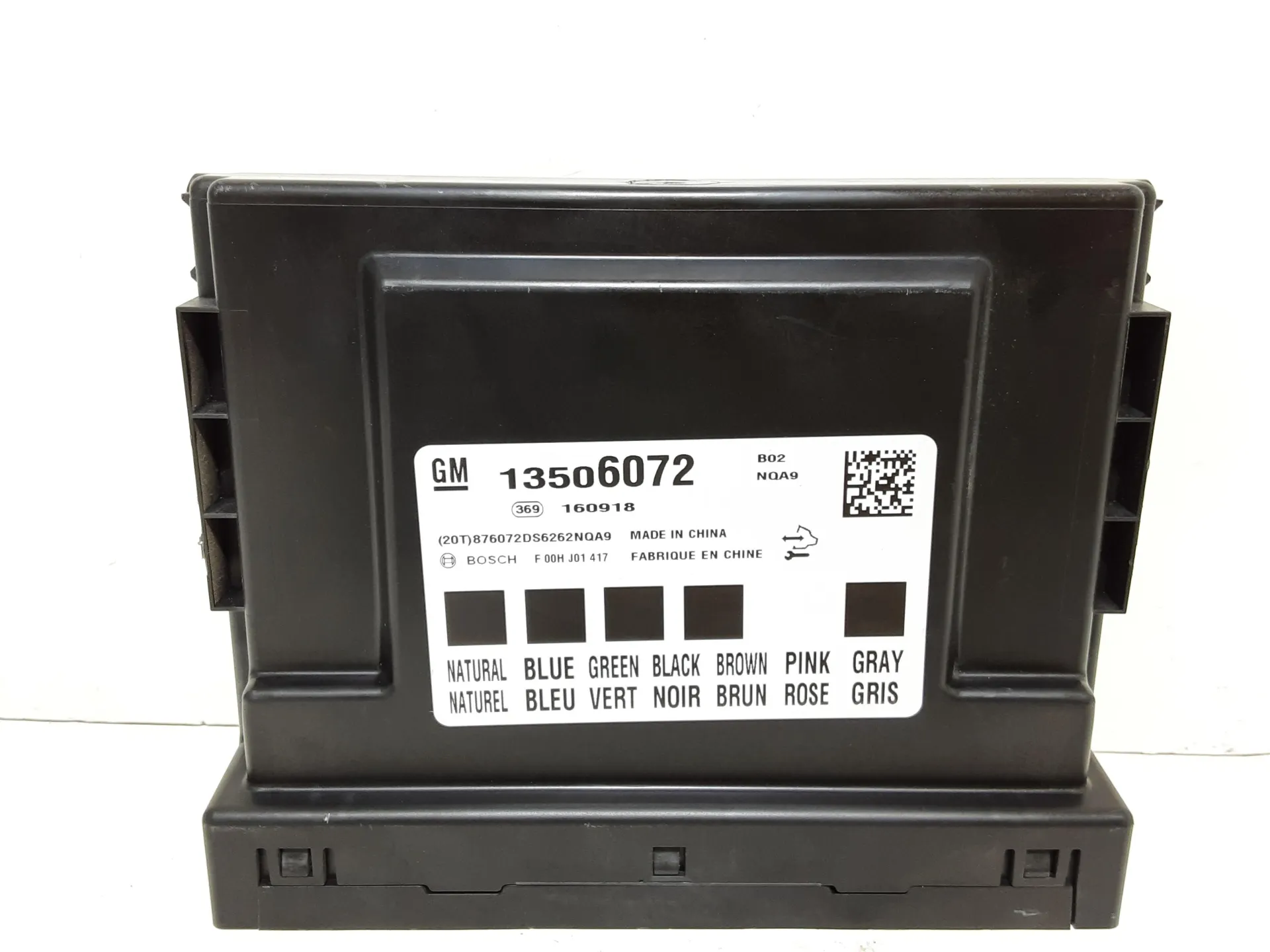 CENTRALINA COMFORT con codice 13506072 da OPEL Corsa E 3° Serie B 12 XEL Benzina 1200 (15>)