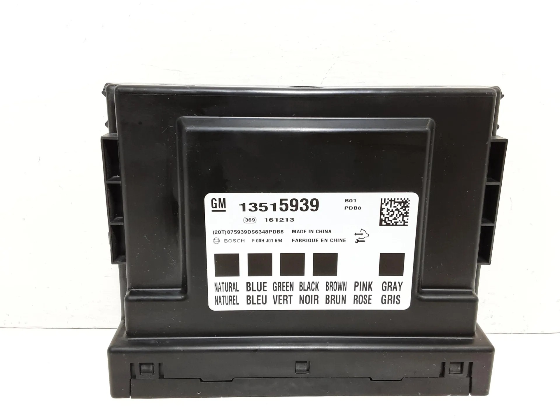 CENTRALINA COMFORT con codice 13515939 da OPEL Corsa E 3° Serie B 13 DTE, B 13 DTR Diesel 1300 (15>)