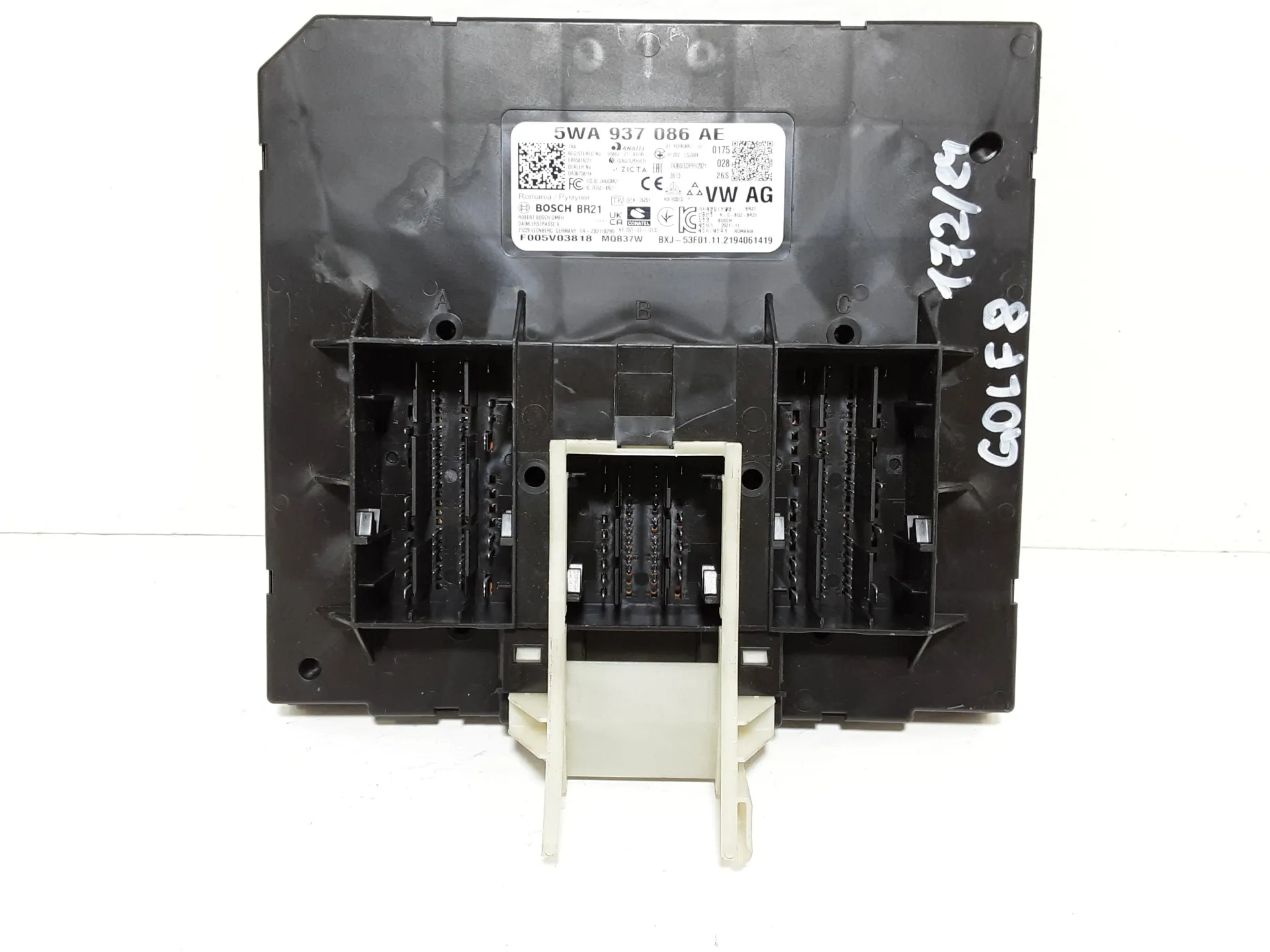 CENTRALINA COMFORT con codice 5WA937086AE da VOLKSWAGEN Golf Serie VIII Variant (CG5) con codice motore DPB/DPBAA Hybrid 1500 (20>)